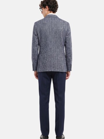 Manuel Ritz - Ajuste regular Chaqueta saco 'GIACCA' en azul