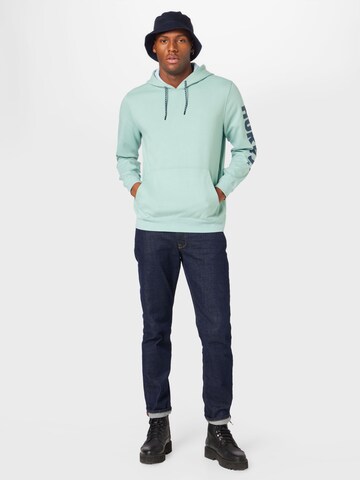 Hurley Athletic Sweatshirt 'ACADIA' in Green