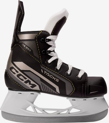 CCM Ice Skates 'TACKS AS 555' in Black: front