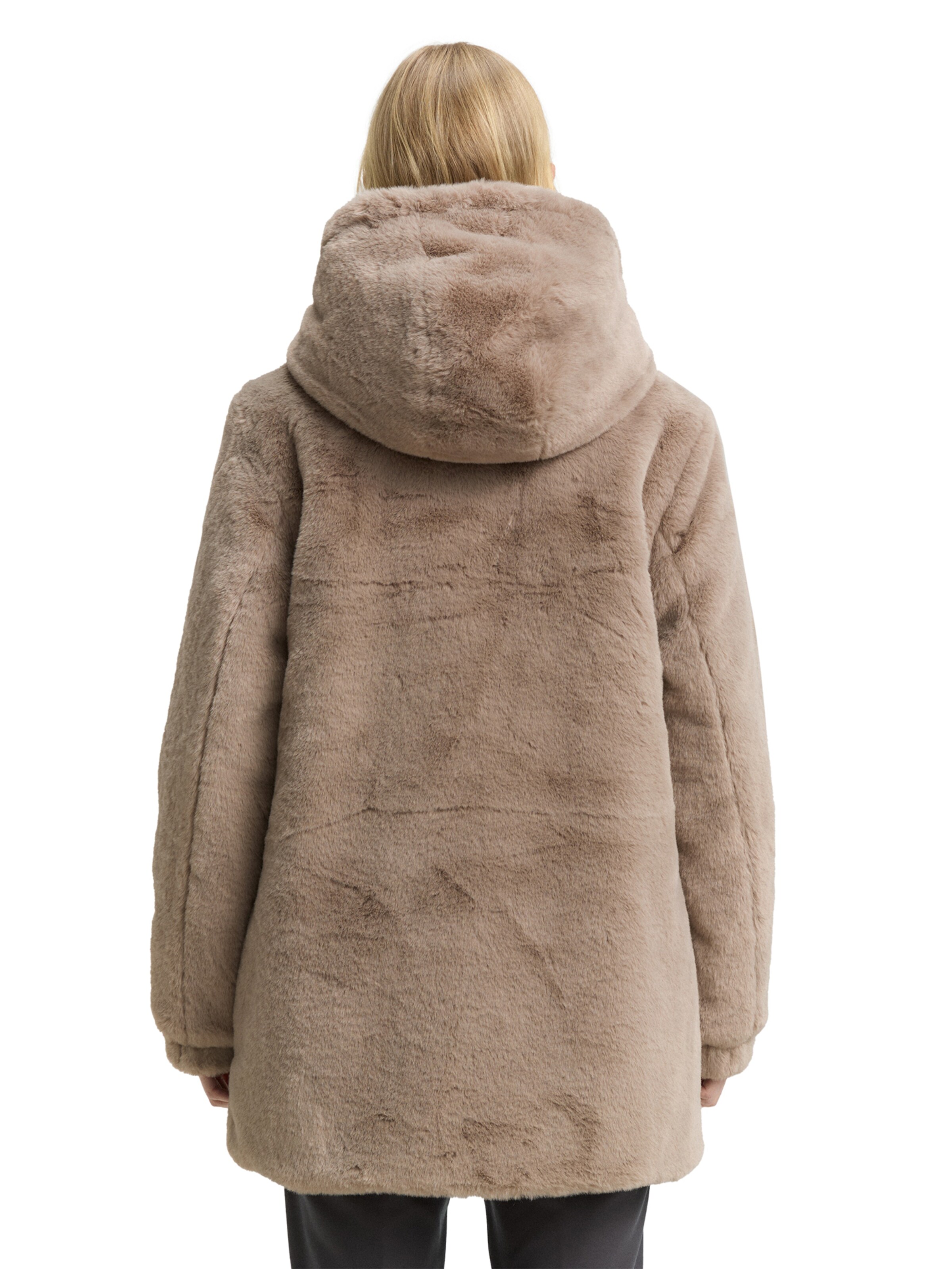 Palton de primăvară-toamnă de la TOM TAILOR pe gri