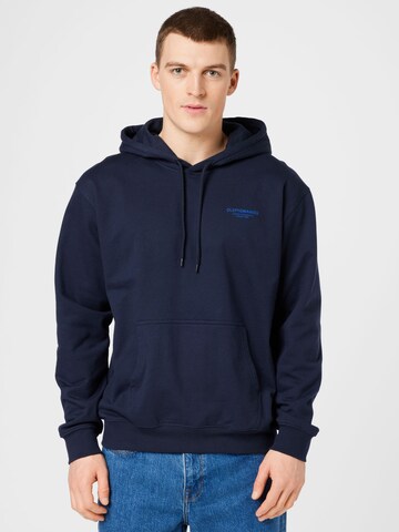 Cleptomanicx Sweatshirt 'Source' in Blue: front