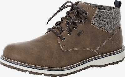 Rieker Nauhabootsit värissä umbra / meleerattu ruskea, Tuotenäkymä