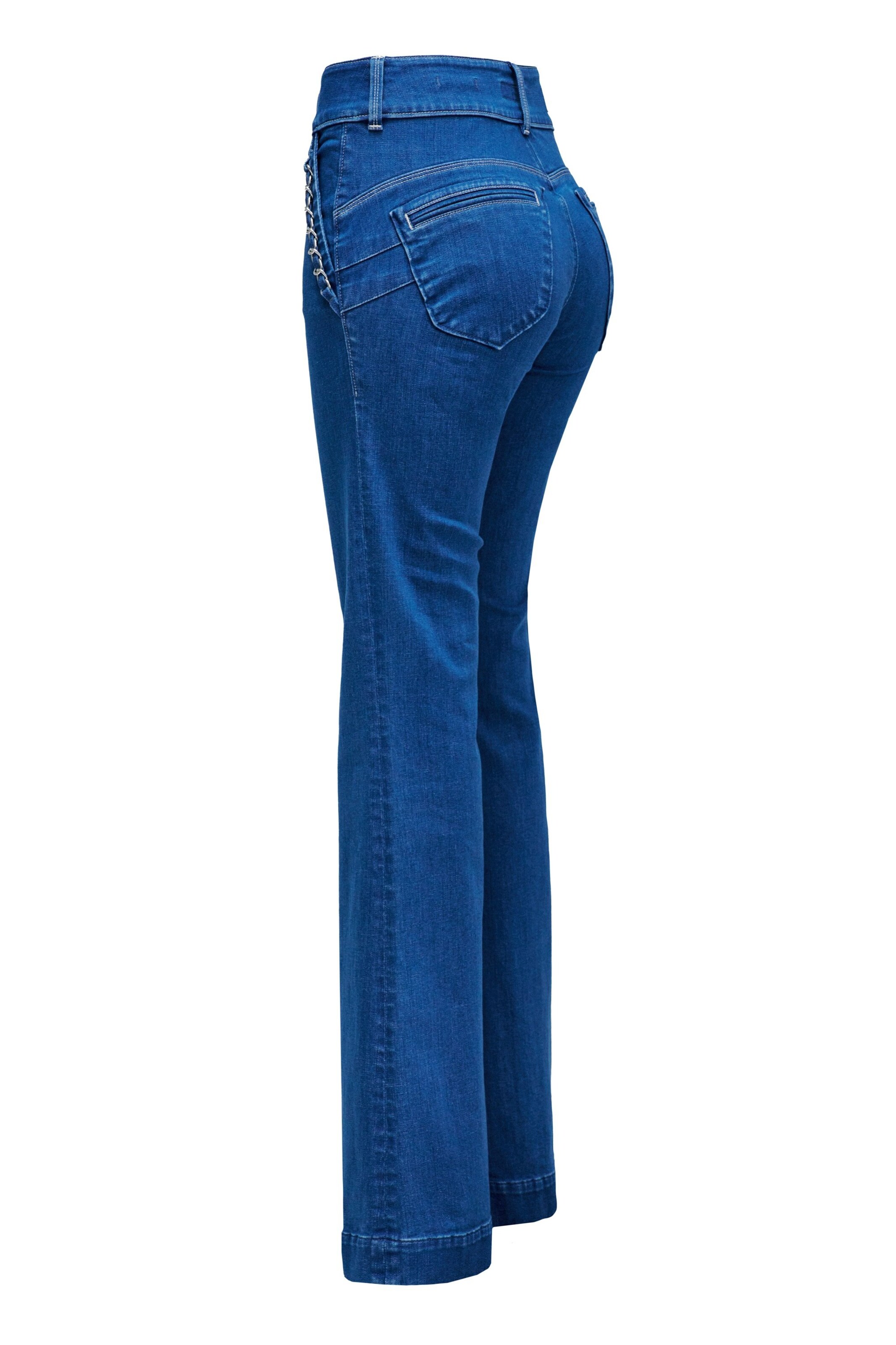 Salsa Jeans Flared Jeans 'Secret' in Blue