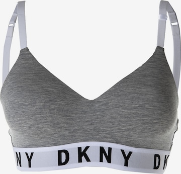 DKNY Intimates Bra in Grey: front