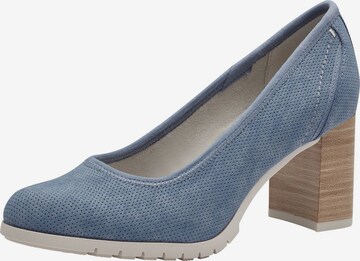 s.Oliver Pumps in Blauw: voorkant