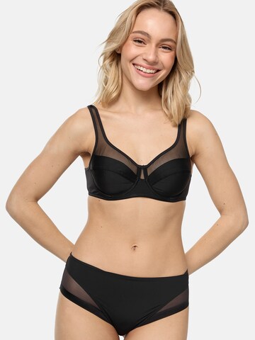Invisible Soutien-gorge DIM en noir : devant