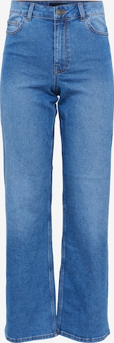 PIECES Curve Jeans 'PEGGY' in Blauw: voorkant