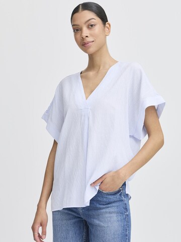 b.young Bluse 'BYIbeen' in Blau: Vorderseite