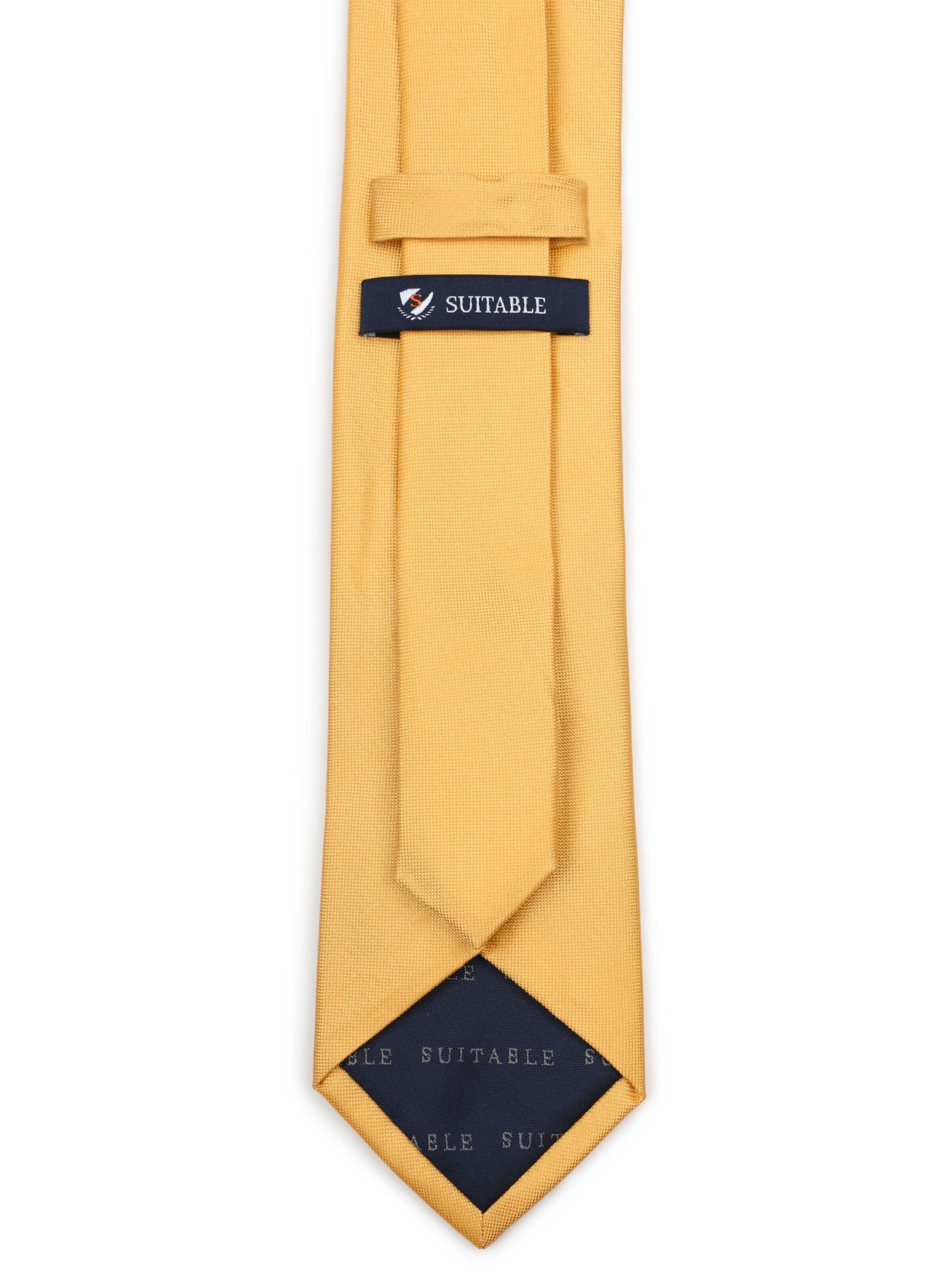 Suitable Tie in Yellow