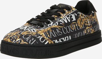 Sneaker low 'COURT88' de la Versace Jeans Couture pe negru: față