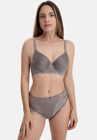 sassa Panty 'CLASSIC LACE' in Brown: front