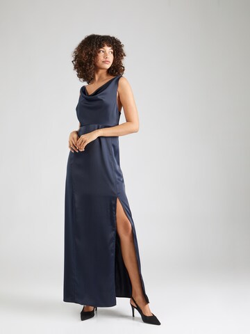 VERO MODA Avondjurk 'ANNE' in Blauw: voorkant