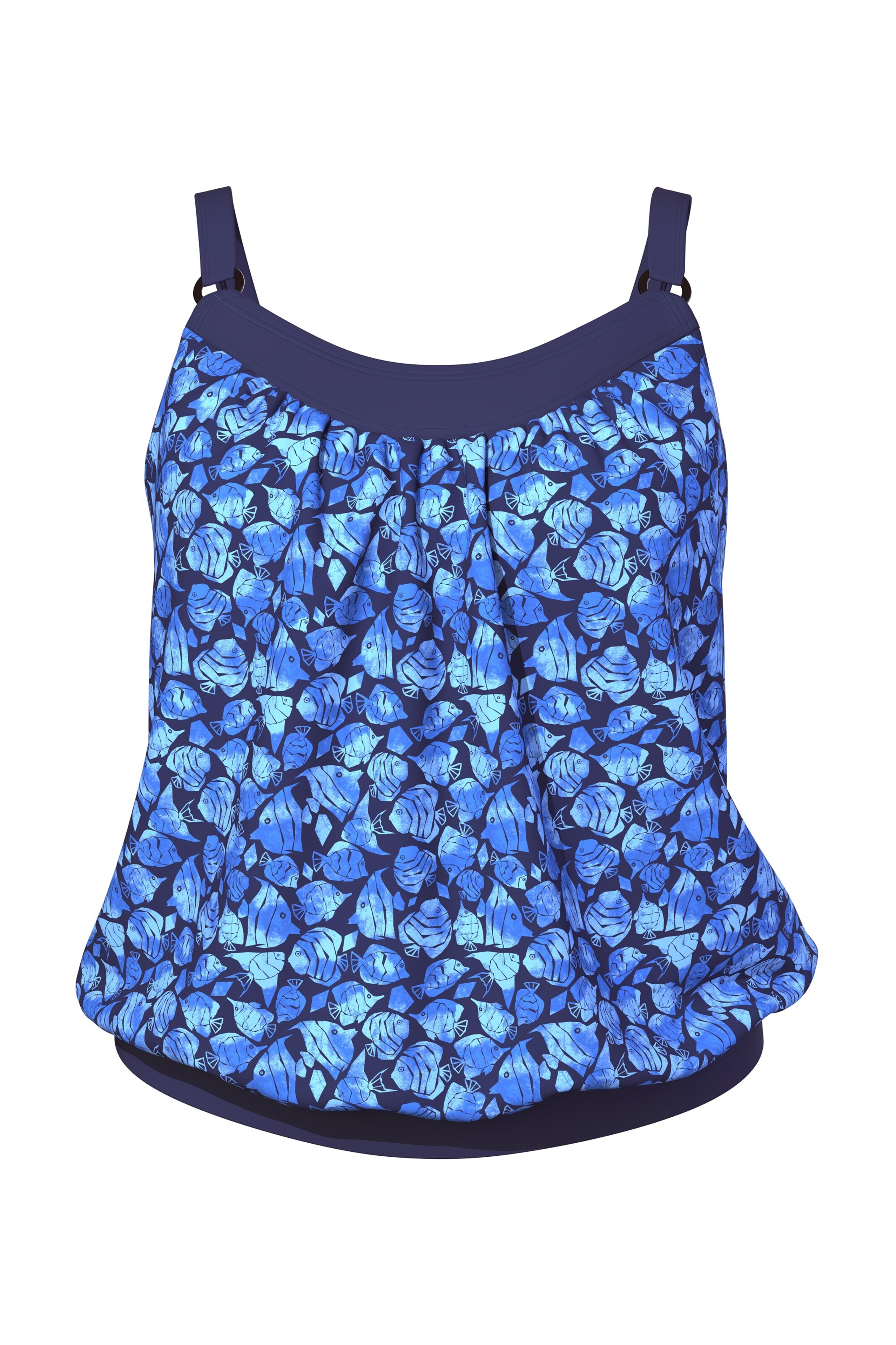 Ulla Popken Bikini in Blue