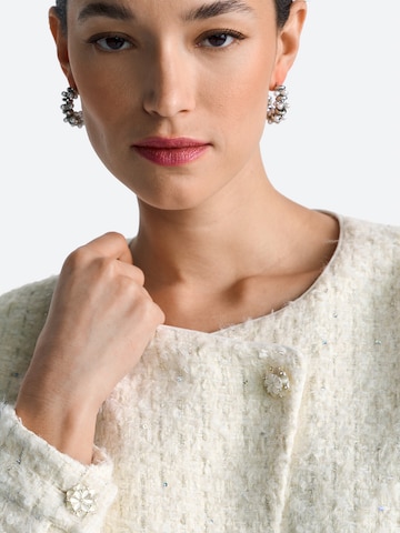 Rich & Royal Вязаная кофта в Белый