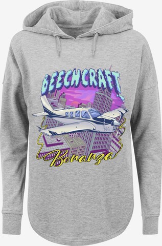 Sweat-shirt 'Beech Skyline' F4NT4STIC en gris : devant