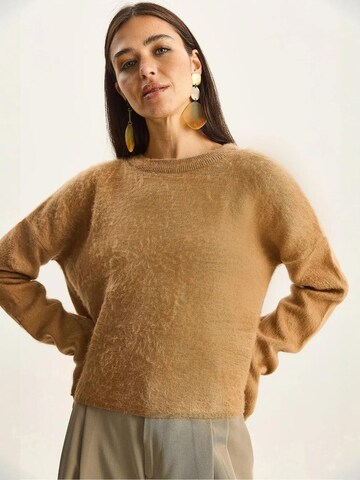 Pullover di Bianco Lucci in marrone