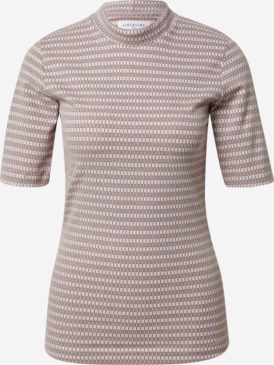 Tricou 'Attack' Libertine-Libertine pe maro / alb, Vizualizare produs