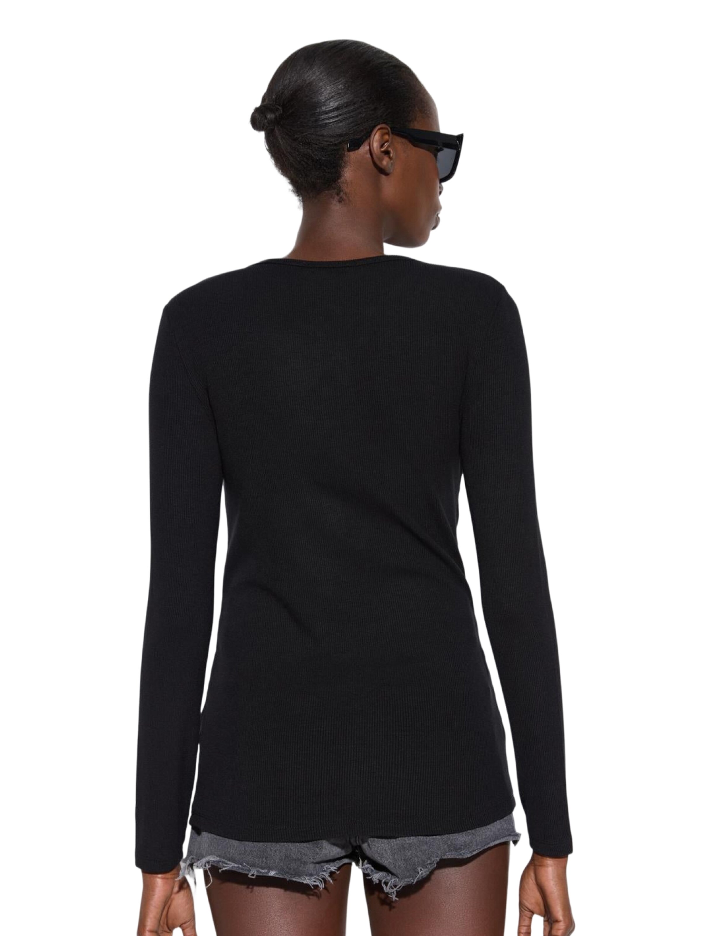 No Matter What Shirt in Zwart