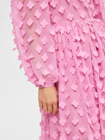 SELECTED FEMME Dress 'Kysha' in Pink