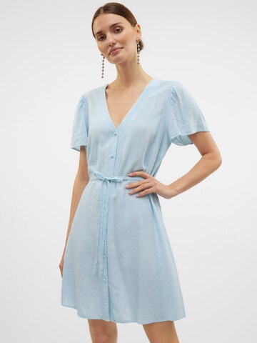 VERO MODA Šaty 'Linn' – modrá