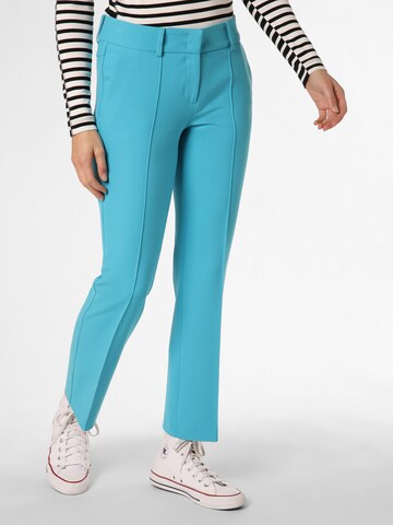 Cambio Broek 'Farah' in Blauw: voorkant