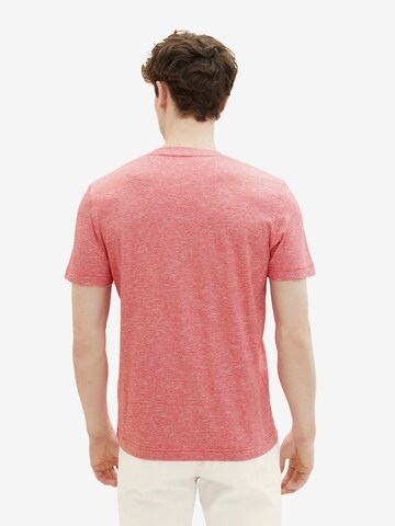 TOM TAILOR T-Shirt in Rot