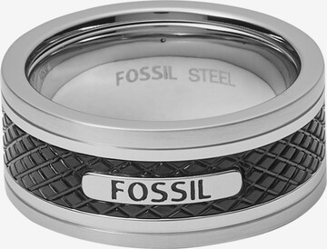 FOSSIL Ring in Silber