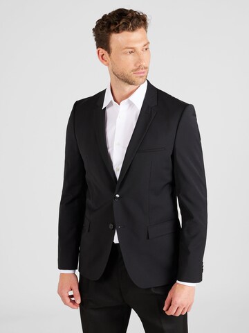 Slim fit Sacou Business 'Arti' de la HUGO pe negru: față