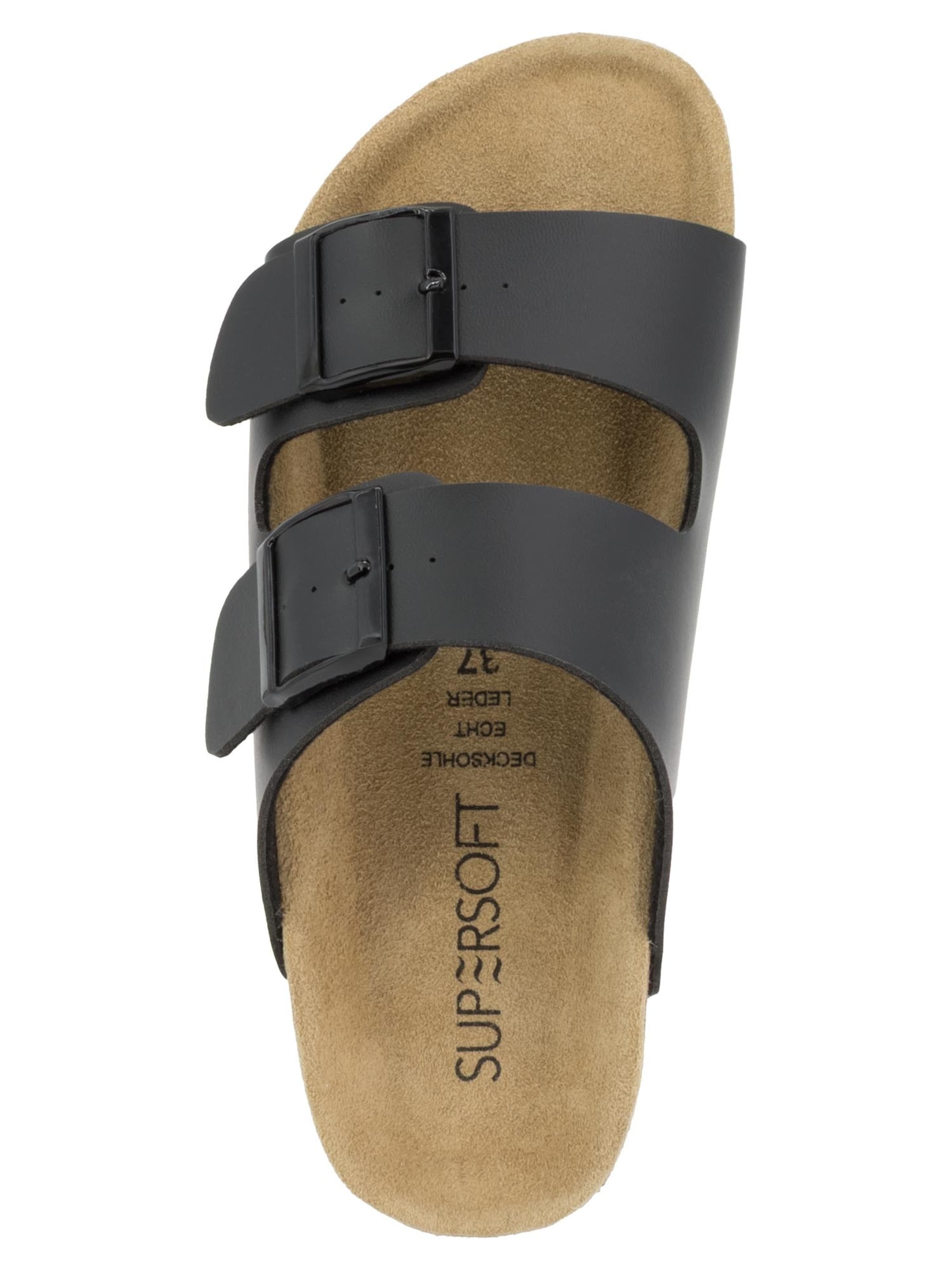 SUPERSOFT by Indigo Mules 'Classic' in Black