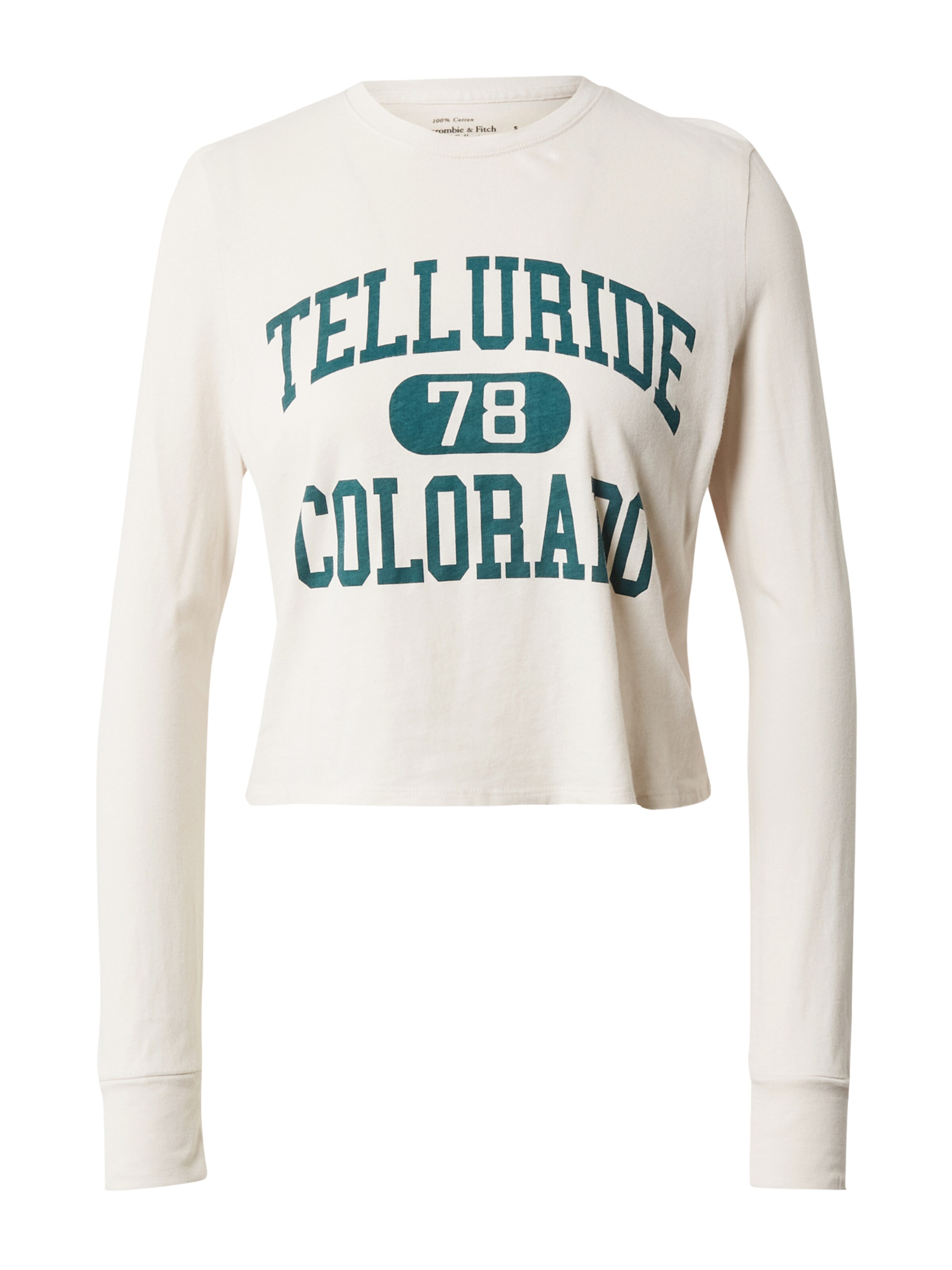 Abercrombie & Fitch Póló - fehér: elől