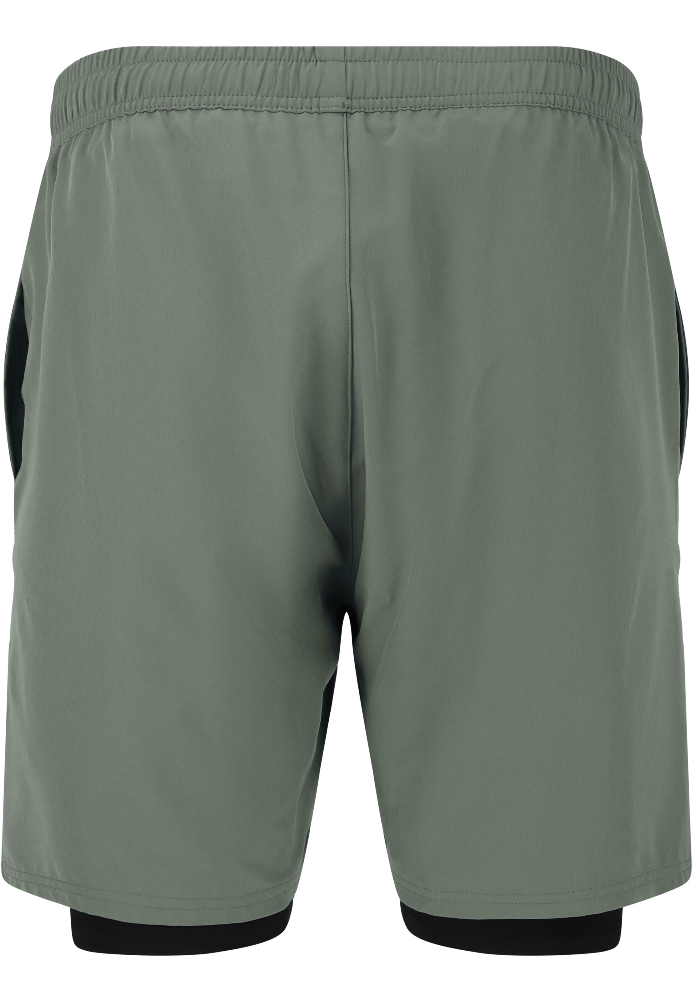 ENDURANCE Regular Workout Pants 'Kros' in Green