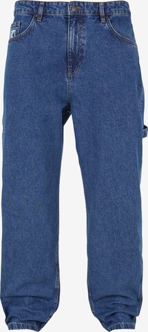 Loosefit Jeans cargo Karl Kani en bleu : devant