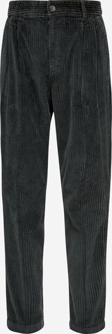 s.Oliver Pleat-Front Pants in Green: front