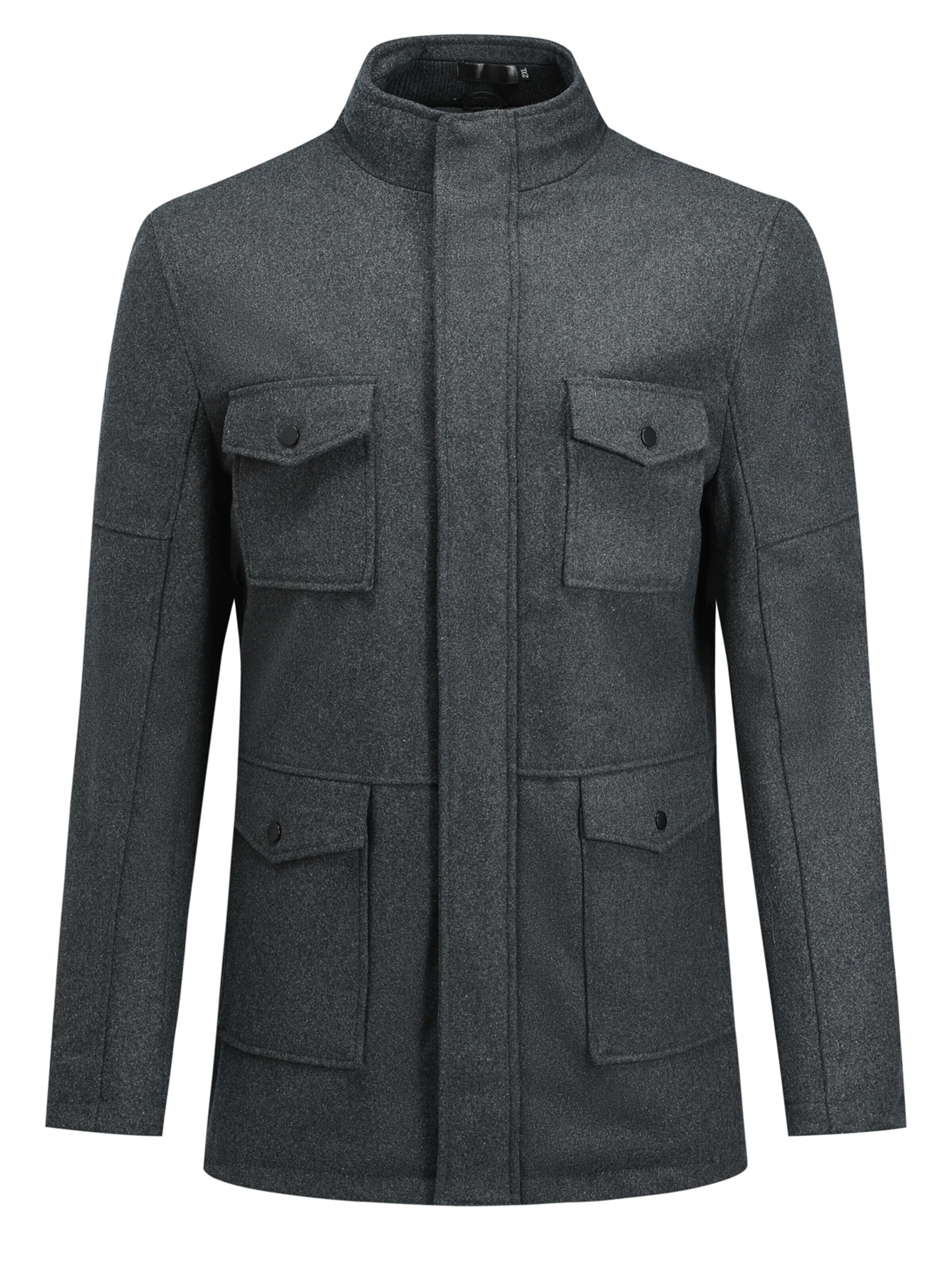 Cappotto invernale 'Nahtverlauf' di ALLTHEMEN in grigio