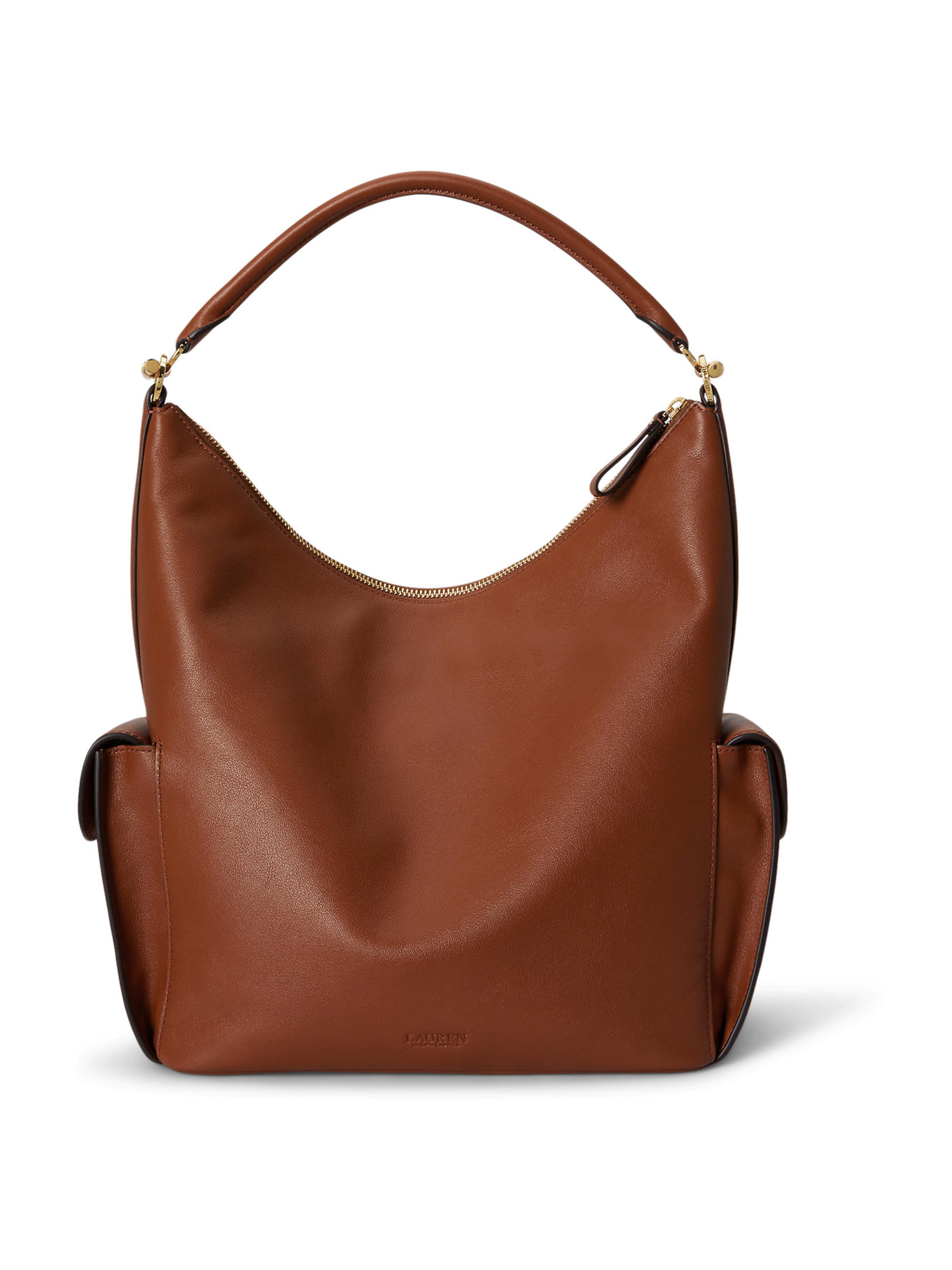 Lauren Ralph Lauren Mala de ombro 'BLAIKE' em conhaque, Vista do artigo