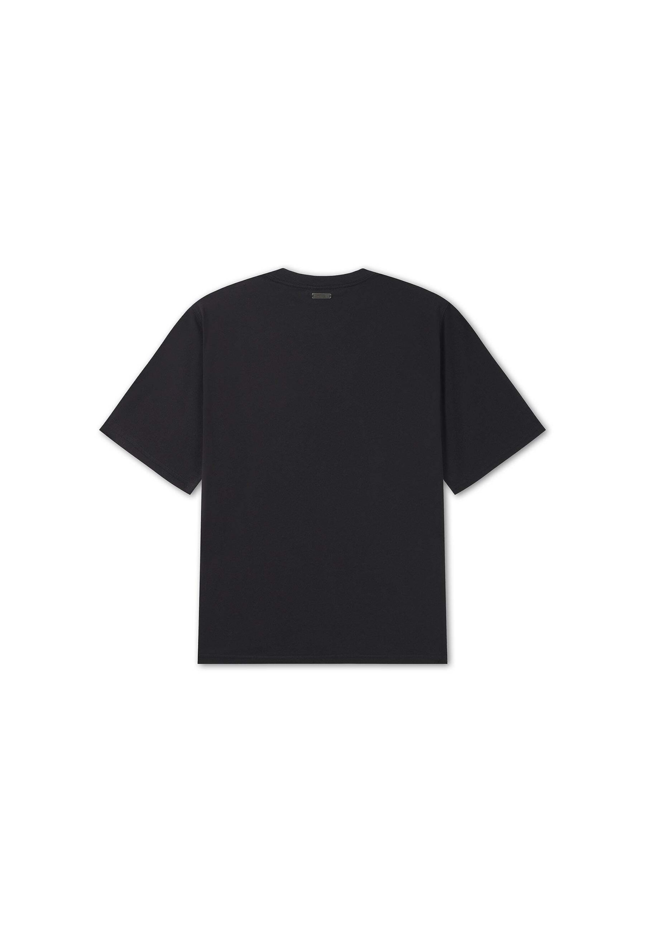Ed Hardy - Camiseta en negro: atrás