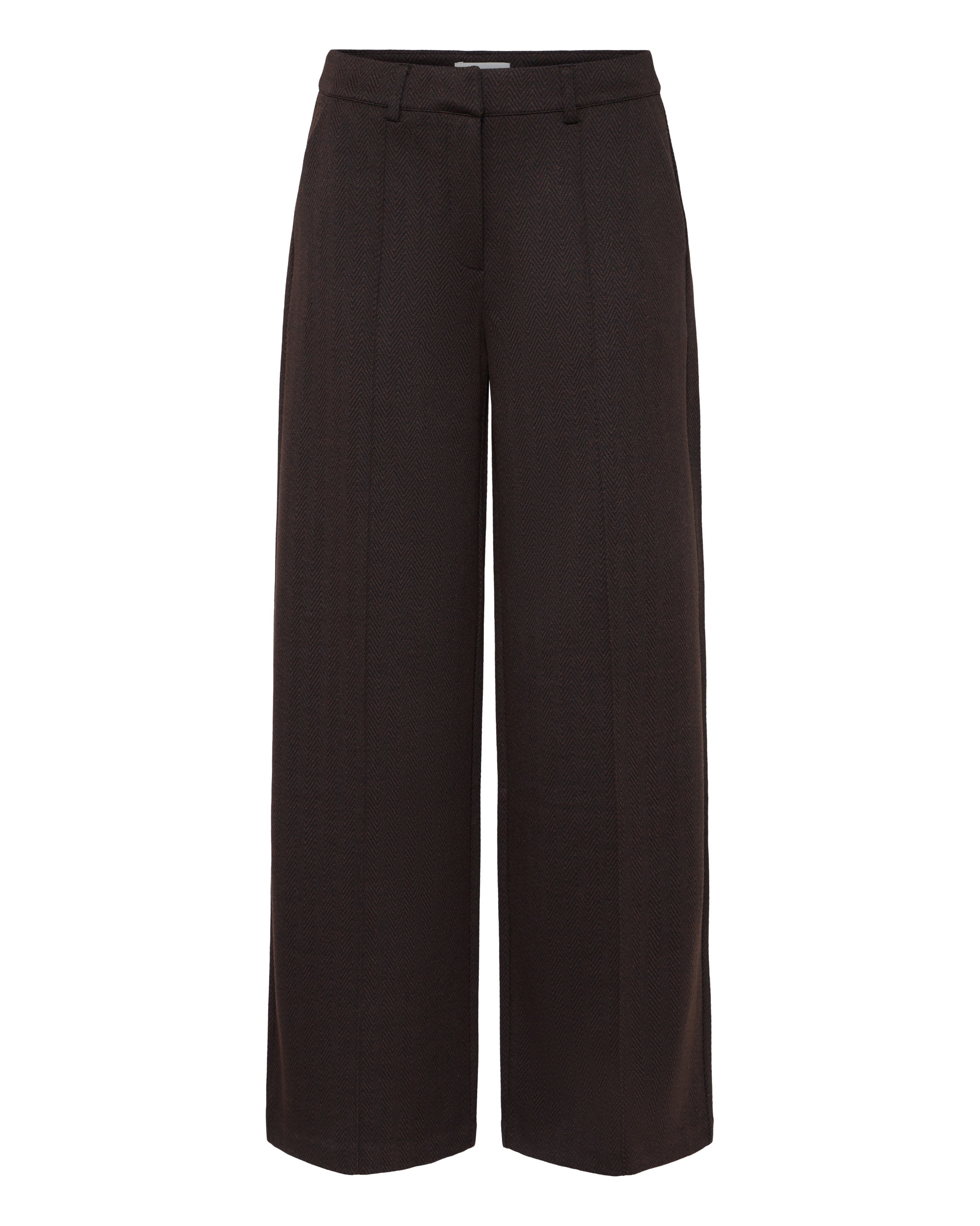 ICHI Pants 'KATE' in Black: front