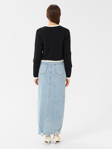 Gestuz Knit cardigan 'GZAlpha' in Black