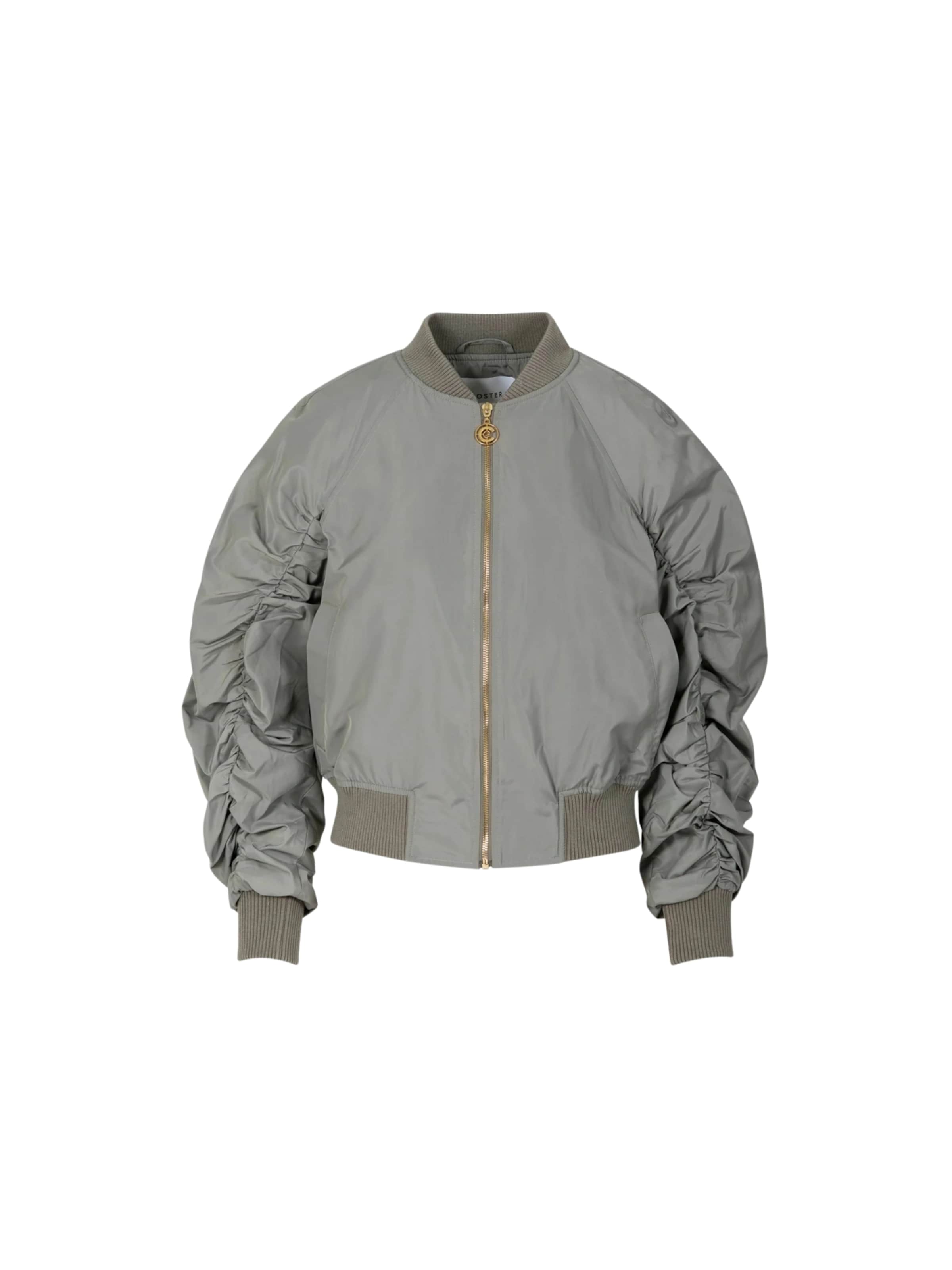 Coster Copenhagen - Chaqueta de entretiempo ' Short ' en verde: frente