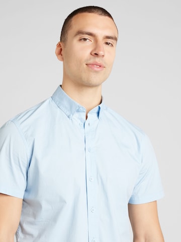BLEND Slim Fit Skjorte i blå