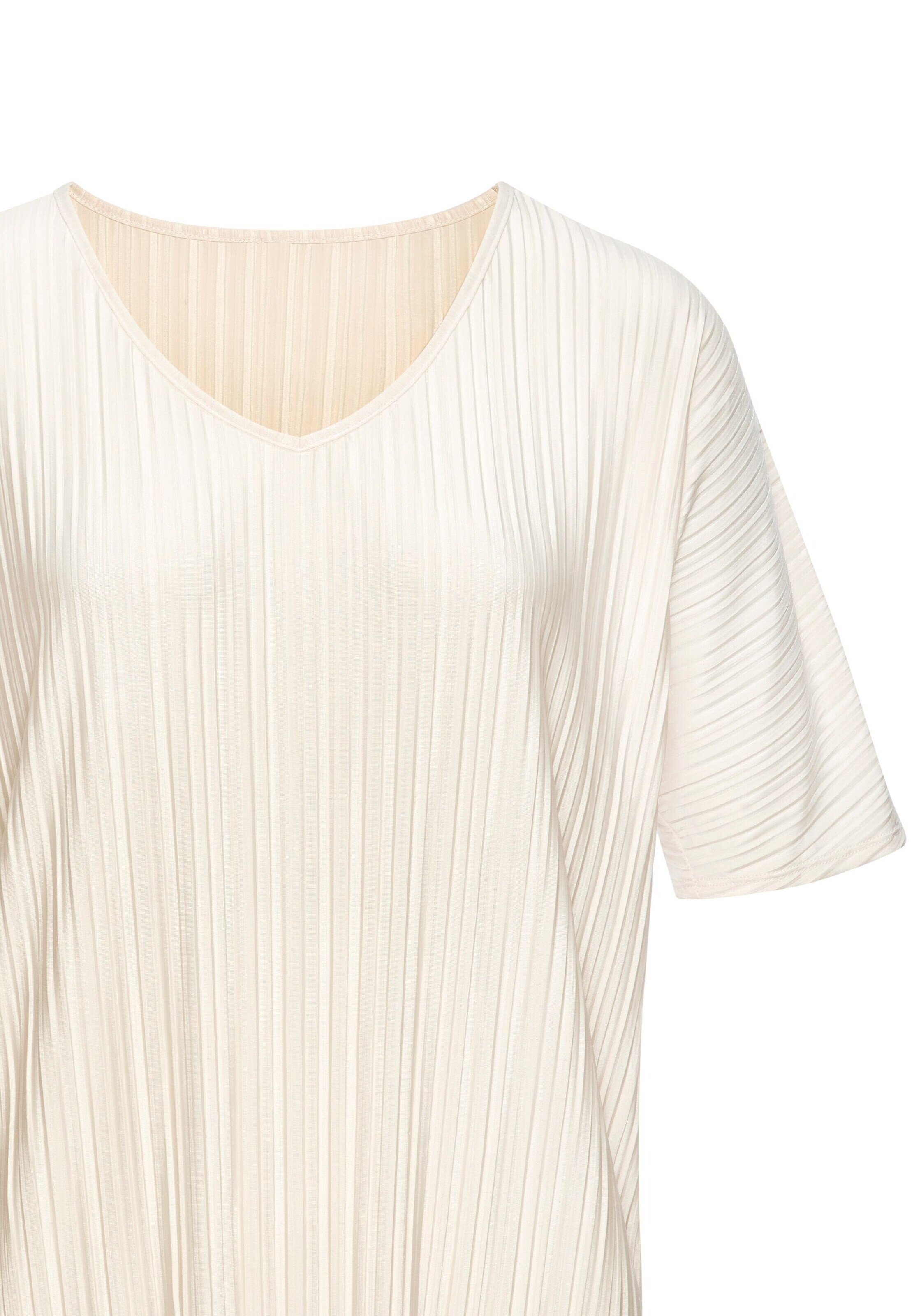 LASCANA Shirt in Beige