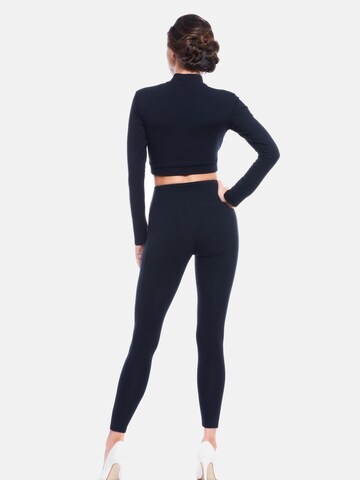 Evoni Skinny Leggings 'Thermo' in Black