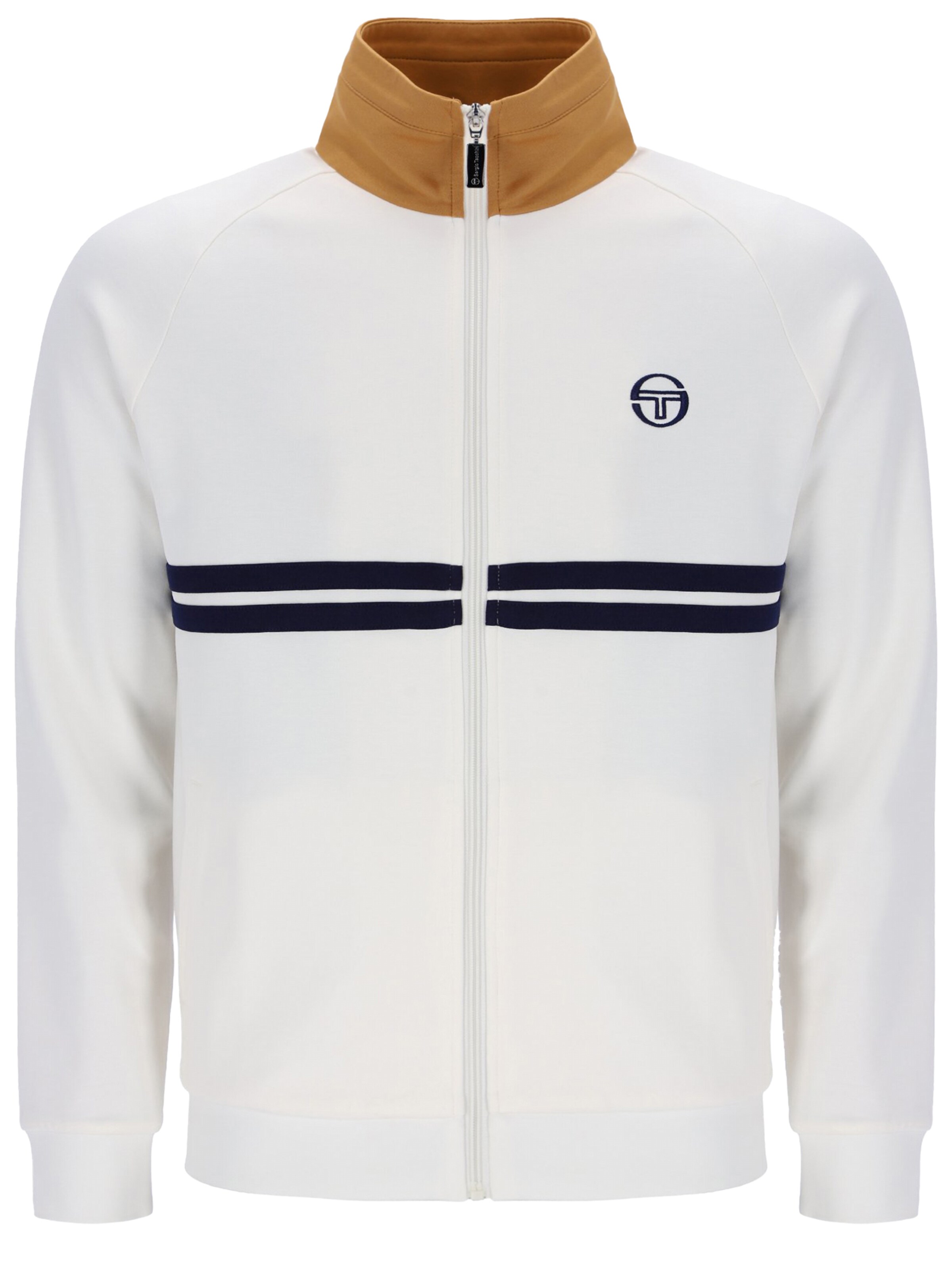 Sergio Tacchini Trainingsjacke 'Dallas' in Beige: Vorderseite