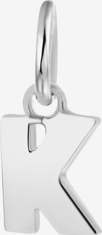 Lucardi Pendant in Silver: front