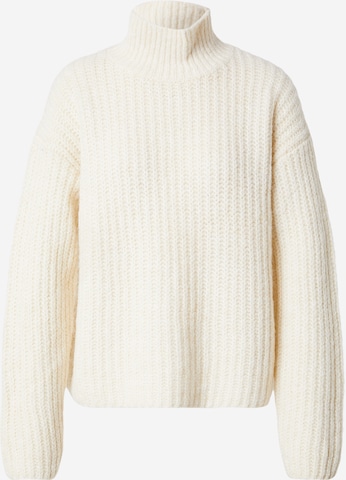 Calvin Klein Jeans Pulóver - bézs: elől