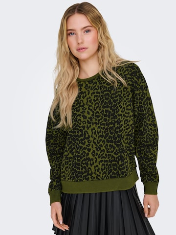 ONLY Sweatshirt 'ONLVoice' in Green