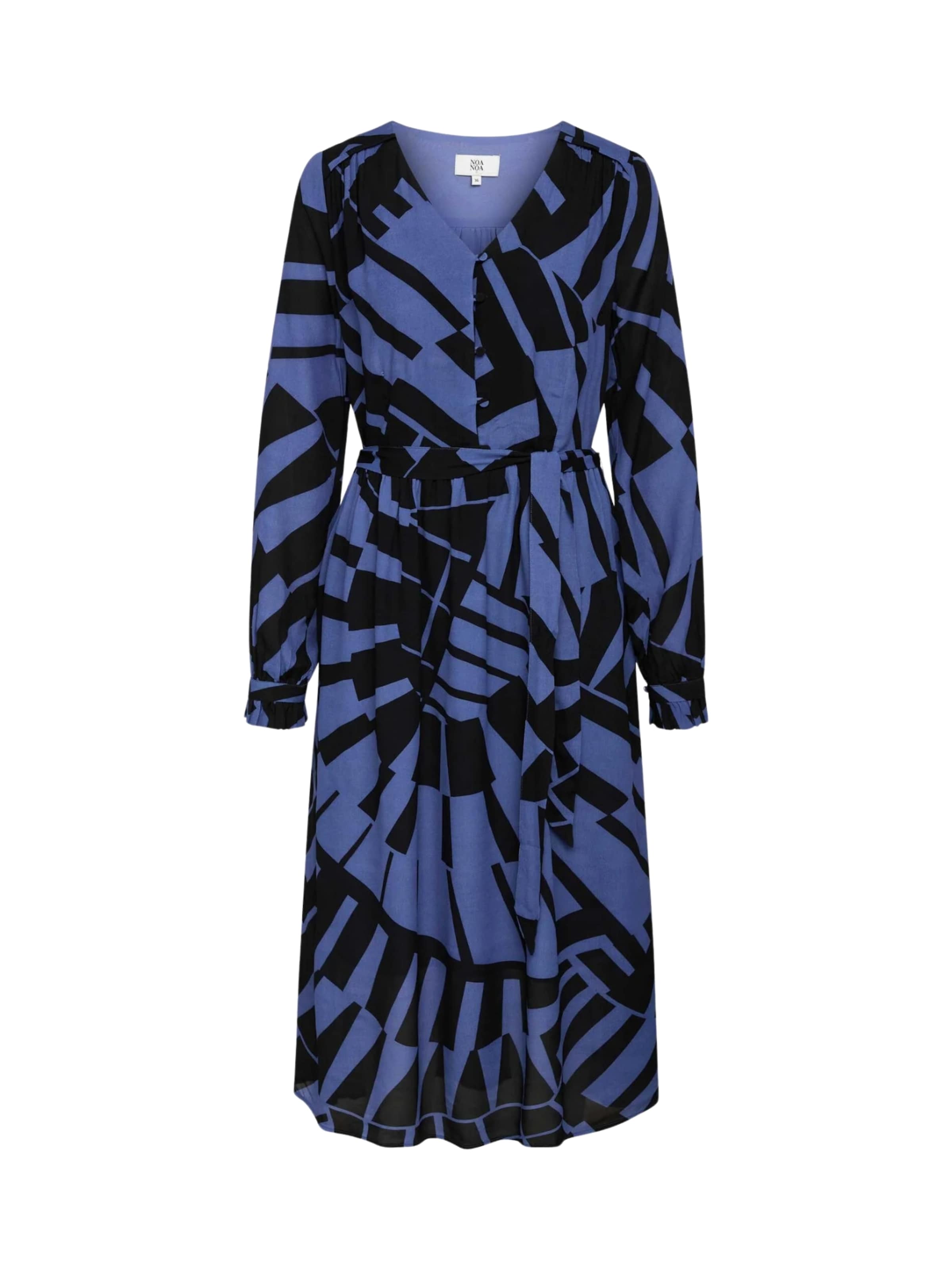 Noa Noa Kjole 'PhilippaNN' i blå: forside