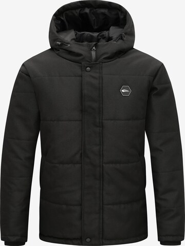 Smilodox Winter Jacket 'Kenny' in Black: front