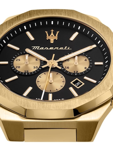 Maserati - Reloj analógico en oro