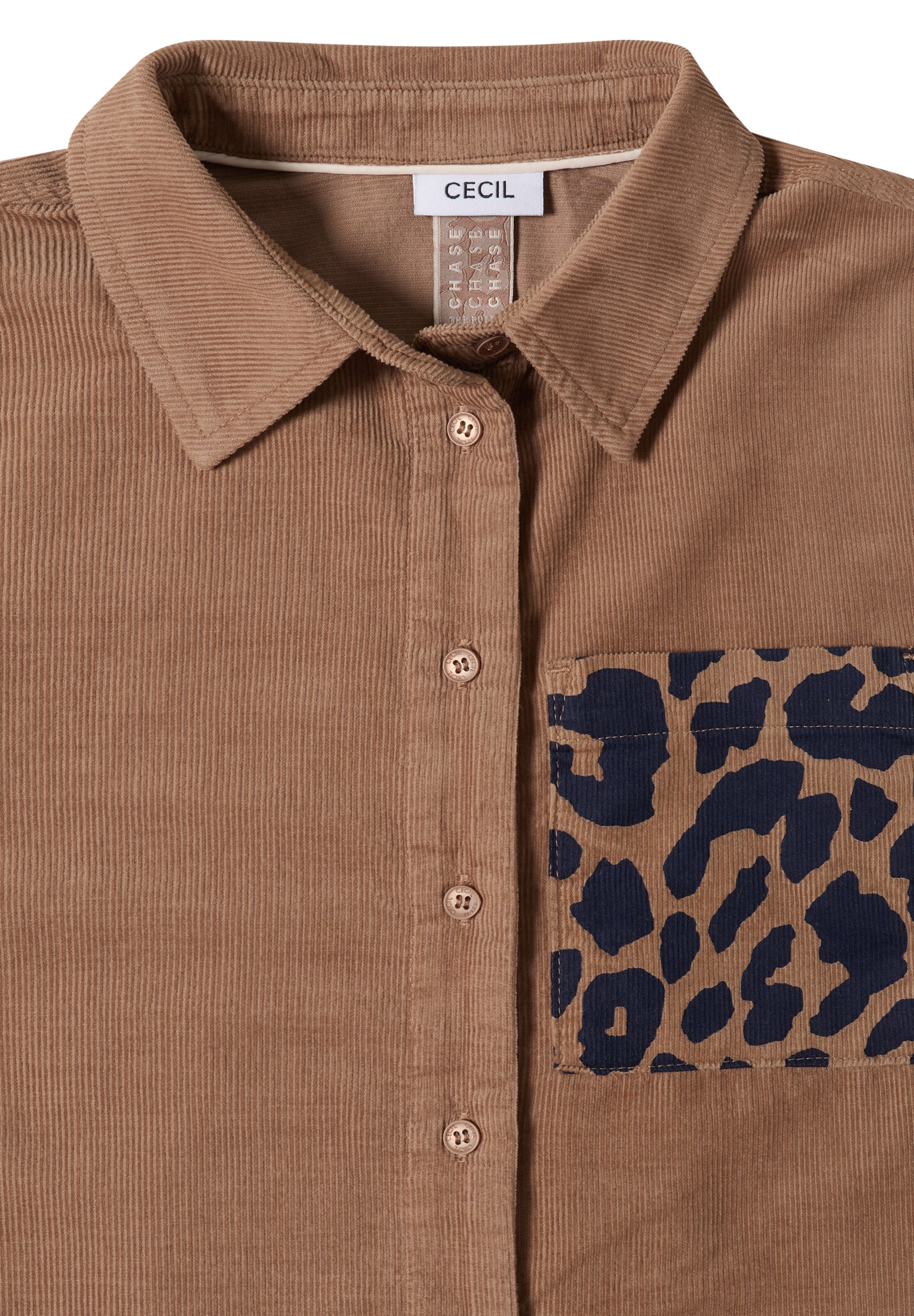CECIL Bluse in Braun
